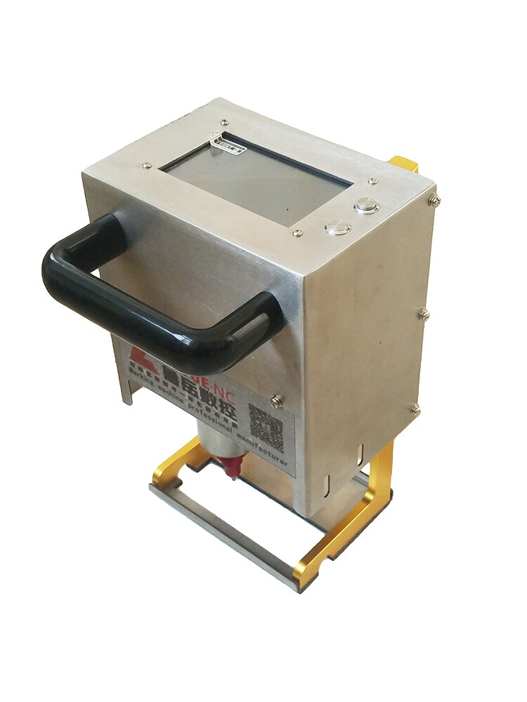 Ruční elektrický gravírovací stroj, kódovací stroj na ocelové kolejnice